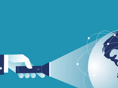 flashlight-globe  - Credit: CREDIT - iStock - 1253300622